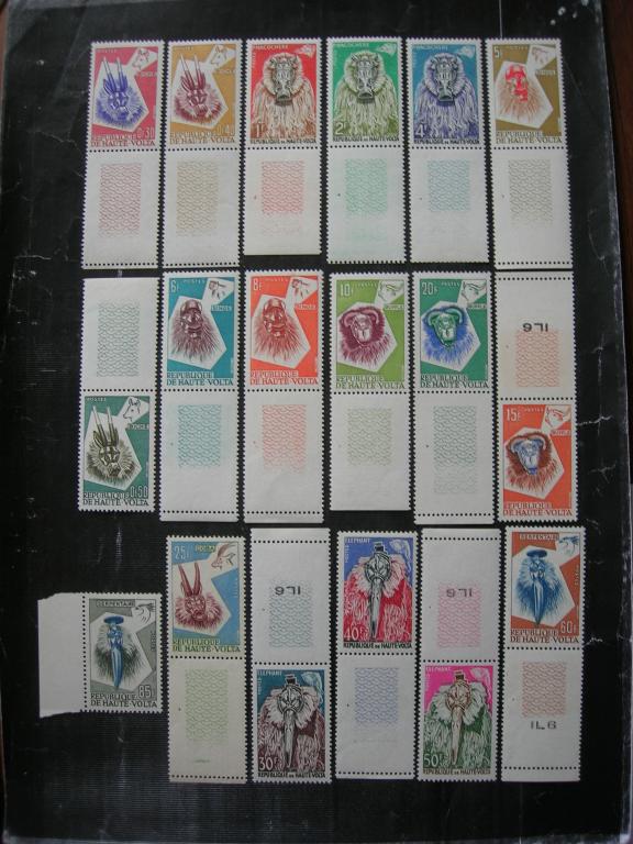 Верхняя Вольта 1960 маски/фауна   MNH