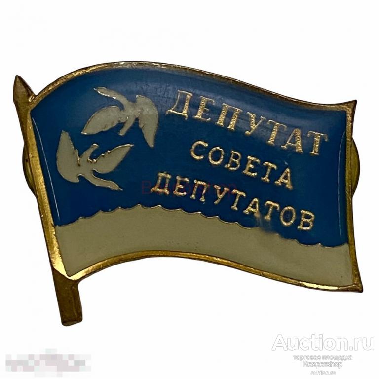 Знак "Депутат совета депутатов"  (Зюкайское сельское поселение) Россия 2001-2010 гг. 