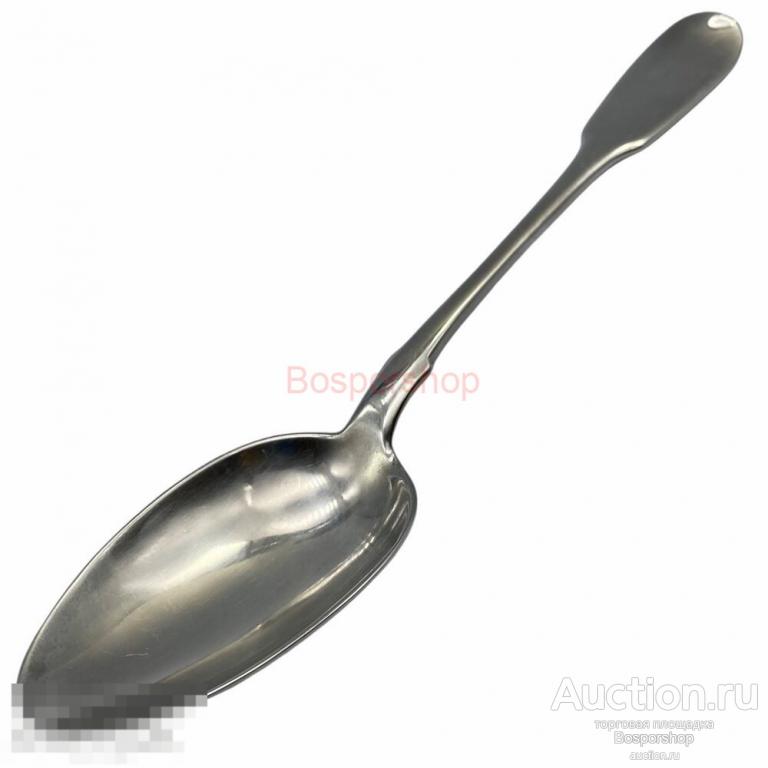 Серебряная столовая ложка 0.84 пробы 1876 г. (И.К - ВП), Российская Империя