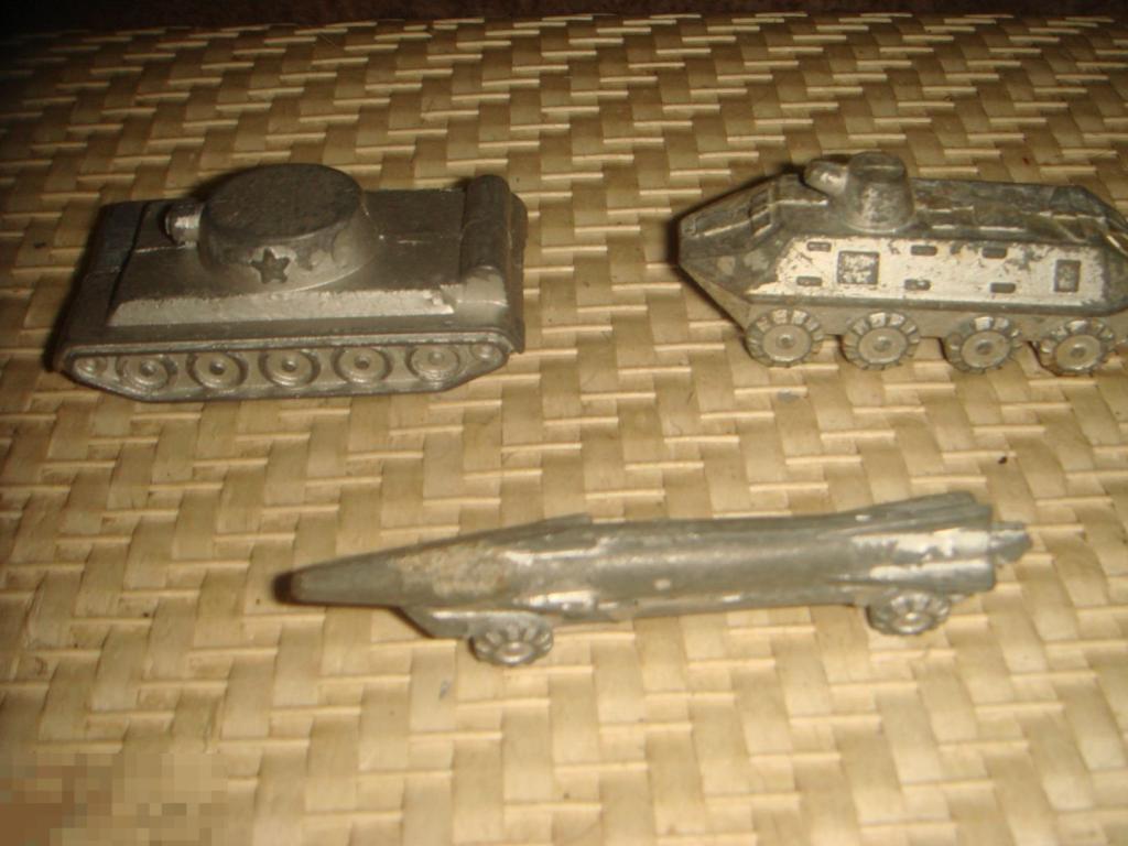 Модели военной техники,металл,олово СССР (Игр.-3). 