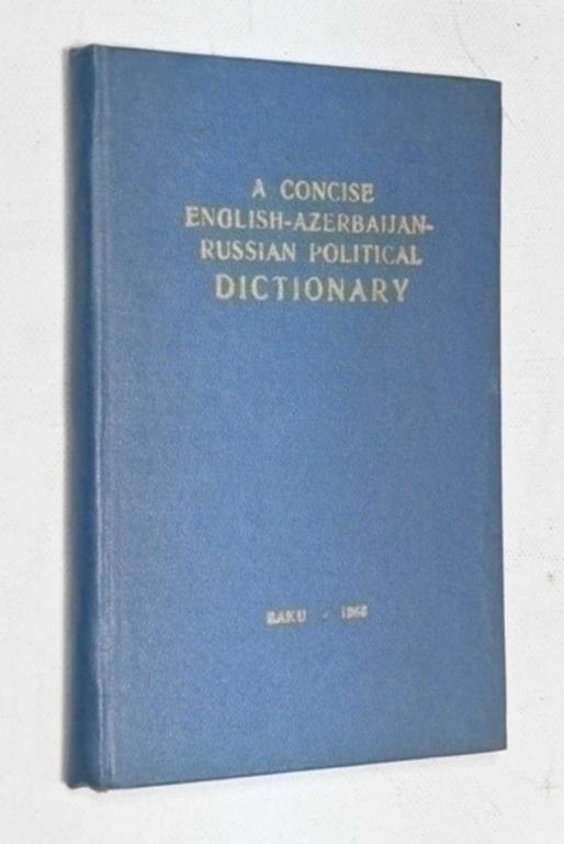 #791008 Краткий англо-азербайджанско-русский политический словарь