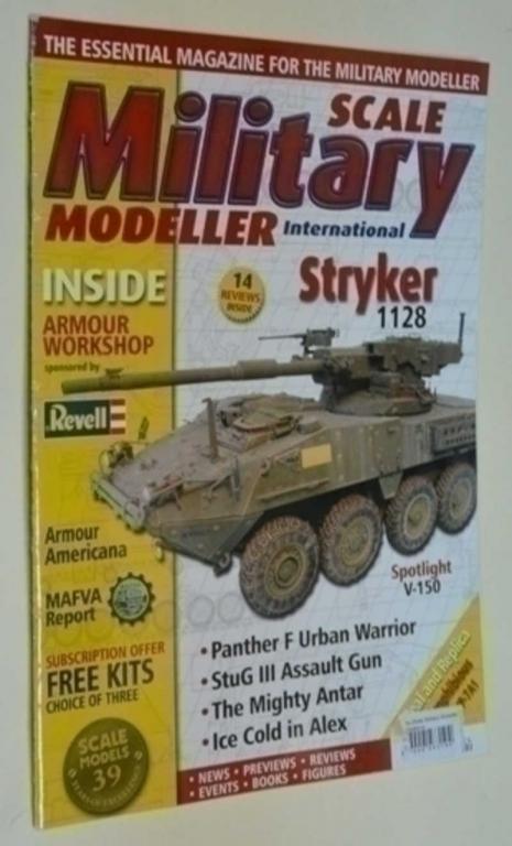 #793853 Evans A. Scale military modeller internatonal. Stryker 1128 14 reviewsnside