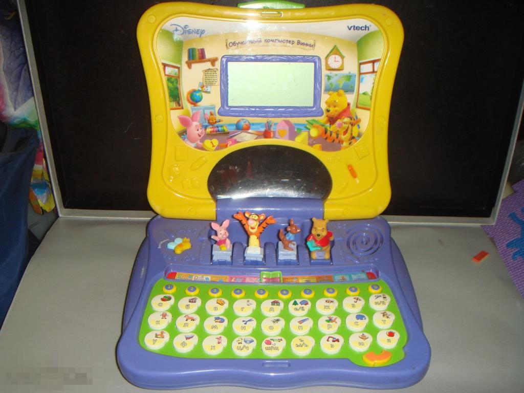 Обучающий компьютер VTech Disney "Винни".(Игр.-2). 