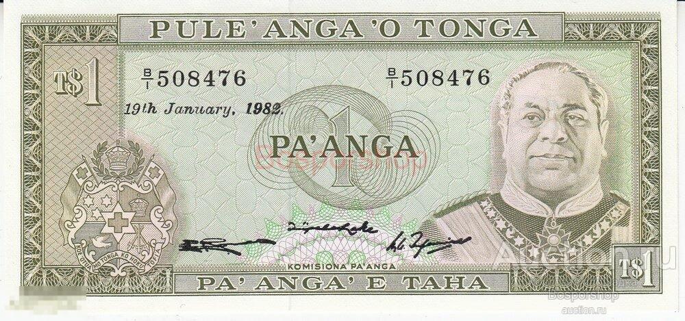 Тонга 1 паанга 1982 г. (3) 