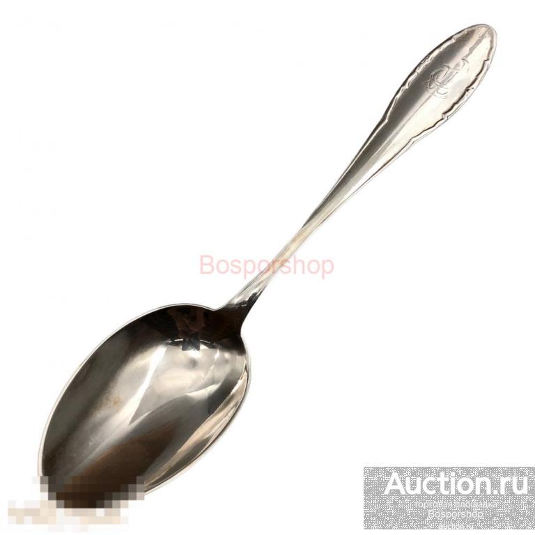Серебряная столовая ложка, 0.800 проба, 1920-1930 гг., Европа 