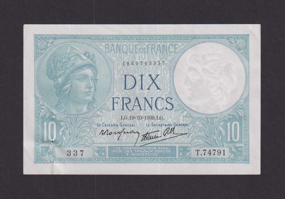 Купюра 10 франков Франция. Банкноты Франции 2020 год фото. Франция 1926. Банкноты Франции 2022 фото.