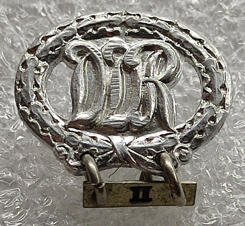 СПОРТ ГТО.  ГДР.  НАГРАДНОЙ С ПЛАНКОЙ  2 СТУПЕНЬ.