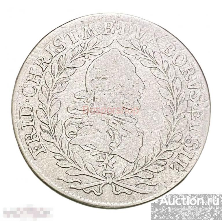 Германия, Бранденбург-Байрейт 20 крейцеров 1764 г. (CLR) 