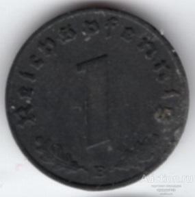 Германия 1 пфенниг 1943 года В