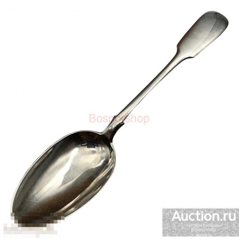 Серебряная столовая ложка, 0.84 проба, 1888 г., (АИК) (АР) Российская Империя