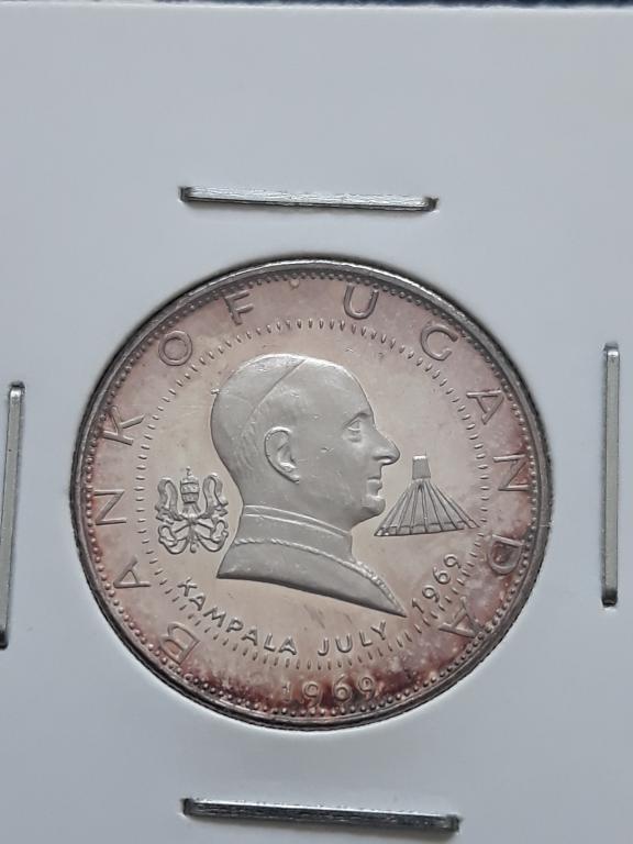Уганда 2 шиллинга 1969 КМ 8