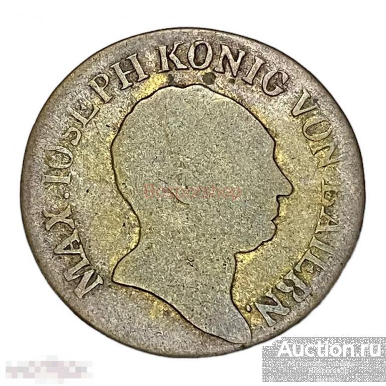Германия, Бавария 6 крейцеров 1805 г. 