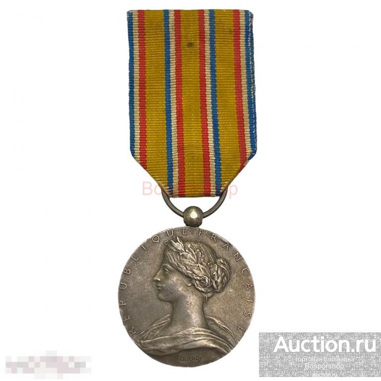 Франция, почетная медаль для пожарных 1900-1935 гг. 