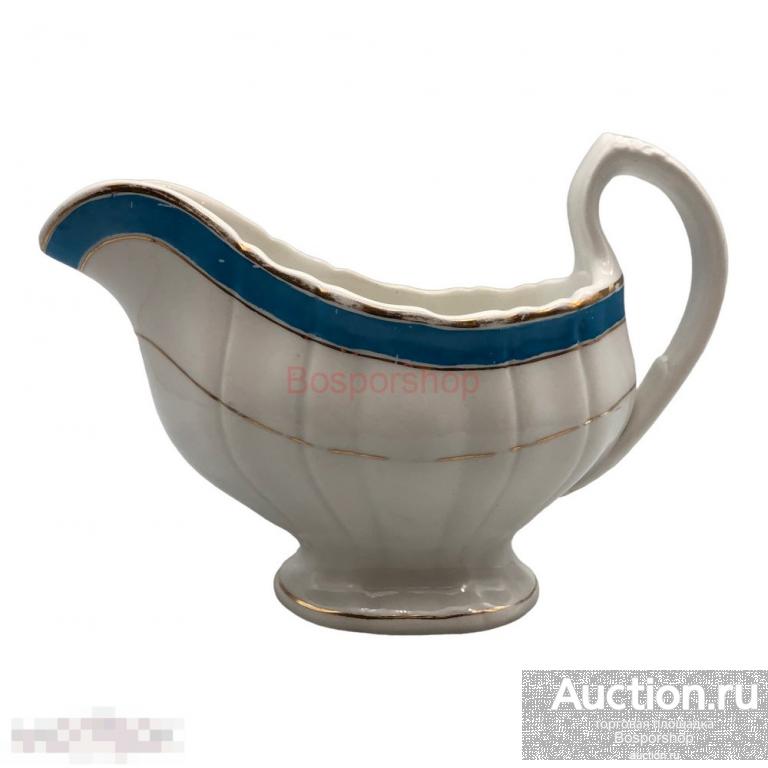 Фарфоровый соусник,  1870-1917 гг., Гарднер, Российская Империя 