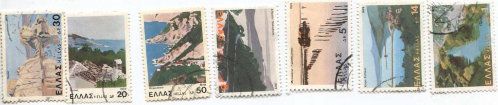 1979 Греция Ландшафты 14 м.2 скана.гаш