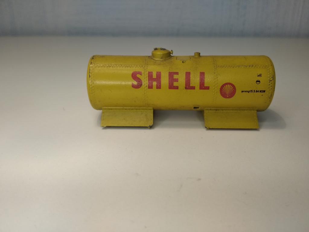 16мм (HO) Котел 2-х осной цистерны Shell