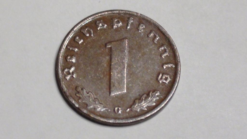 1 пфенниг 1939 G Германия 3-рейх