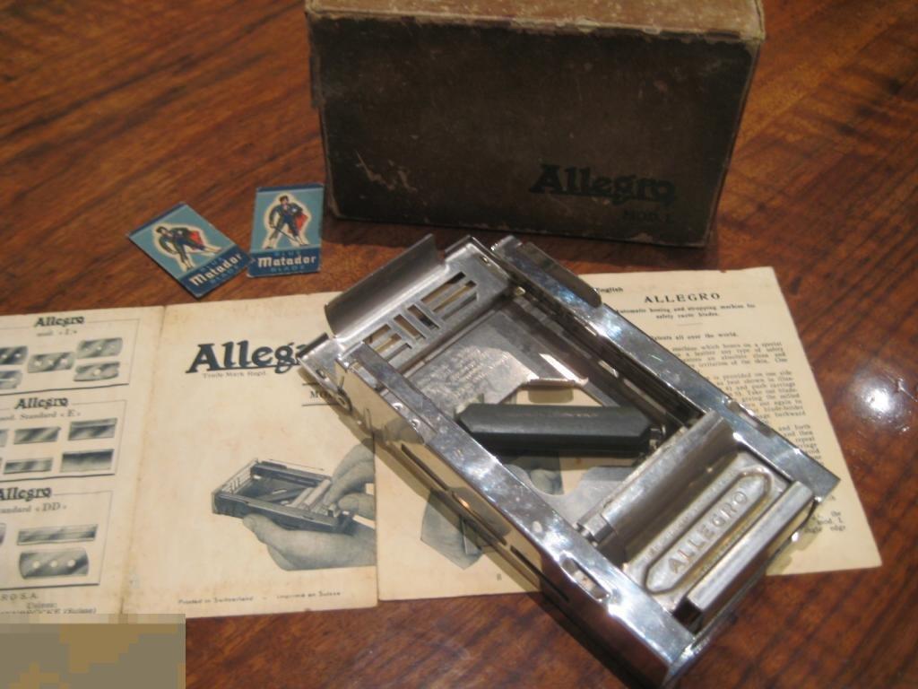 ШВЕЙЦАРСКИЙ стар Станок для заточки лезвий Allegro