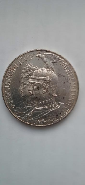 Германия 5 марок Пруссия 1901г.