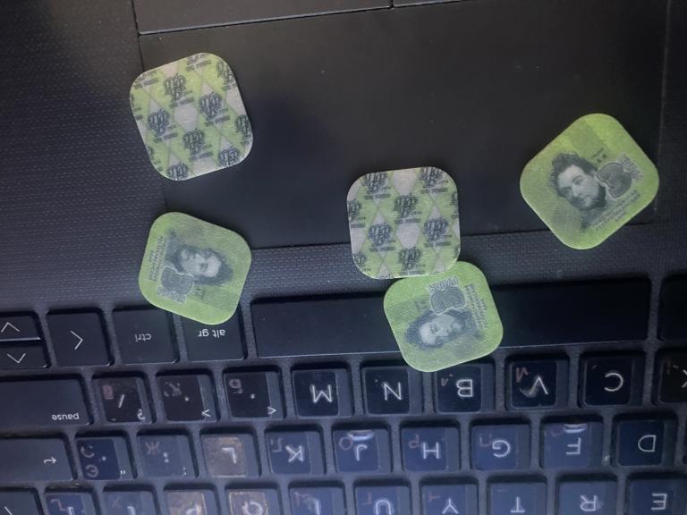 Приднестровье  ПластиковАЯ Композитная монета 3 рублЯ!