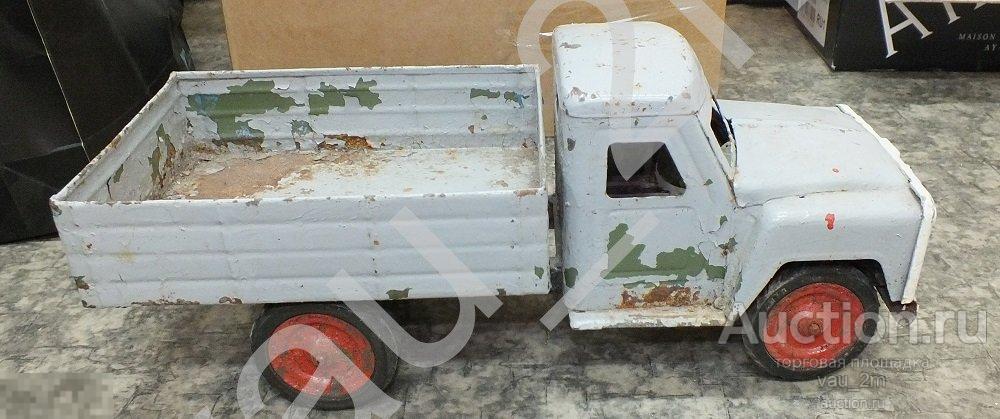 Большая железная жестяная машина грузовик ГАЗ. СССР 