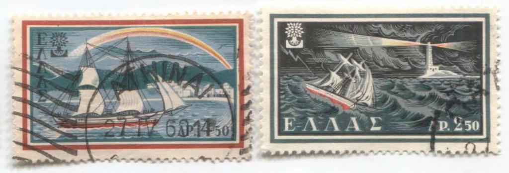 1960 Греция всемирный год беженцев 2м.гаш