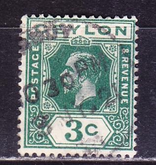 Цейлон, гаш, 1921-33 г.