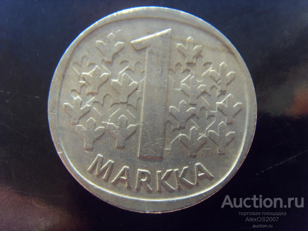 Финляндия 1 марка 1985 г. КМ# 49а