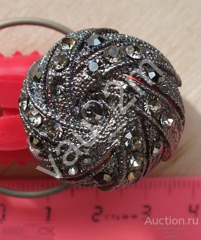 Винтажное массивное кольцо перстень гриб красота стильное 