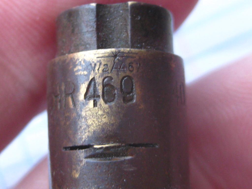 3-й рейх Германия ММГ воспламенителя ANZ 29 в переходнике или адаптере?