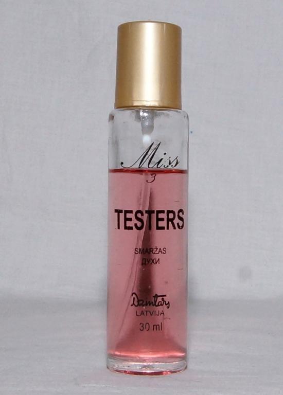 Духи  MISS 3    Dzintars   30 ml    Латвия   ТЕСТЕР      ( П 71 )