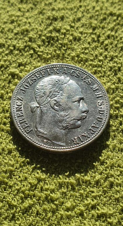 1 форинт, 1889 год KB, королевство Венгрия