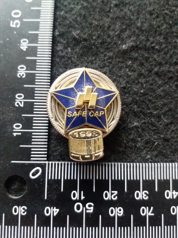 Знак "SAFE CAP 1998" / ПРОИЗВОДСТВО ПЛАСТМАССОВОЙ ПРОДУКЦИИ