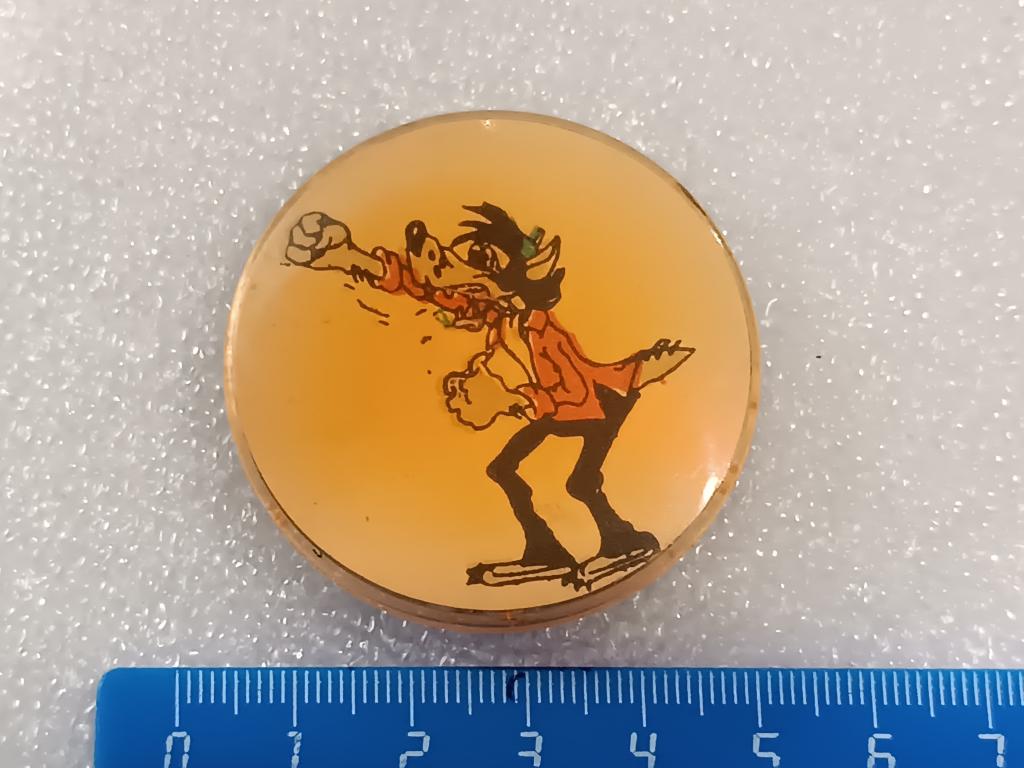 Коллекция значок МУЛЬТФИЛЬМ НУ ПОГОДИ Волк Герой Мультфильма Детский ...