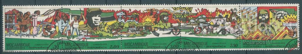 Y85 МОЗАМБИК 1979 700-704 4-я годовщина Независимости 