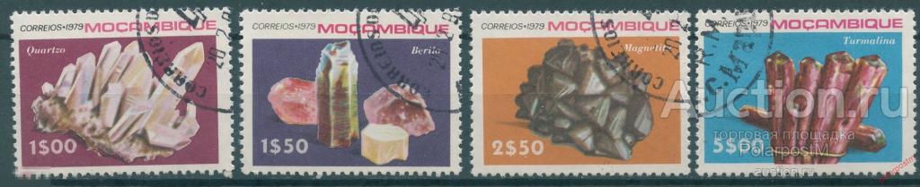 Y85 МОЗАМБИК 1979 712-715 Минералы. Геология 