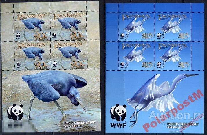 КР9-1 ПЕНРИН 2008 WWF ПТИЦЫ ФАУНА 