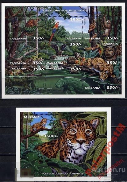 КР9-1 ТАНЗАНИЯ ФАУНА ПТИЦЫ 