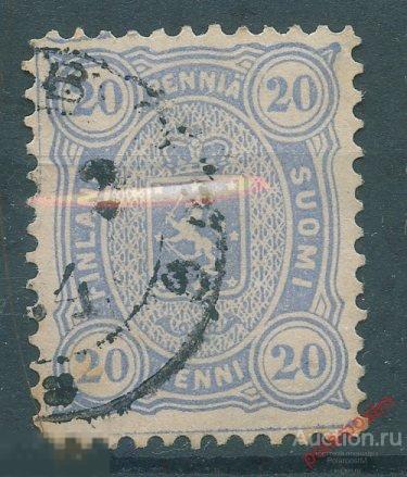 Y85 Финляндия 1875 16B Национальный герб 