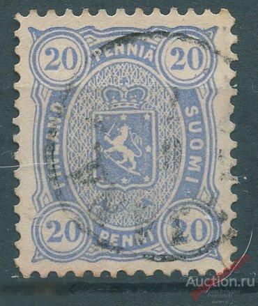 Y85 Финляндия 1875 16B Национальный герб 