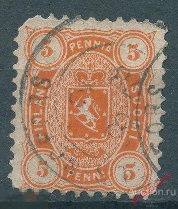 Y85 Финляндия 1875 13A Национальный герб 