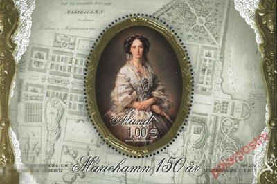АЛАНДЫ 2011 ГОРОД МАРИЕХАМН. 150 ЛЕТ. СОВМЕСТНЫЙ ВЫПУСК С РОССИЕЙ 