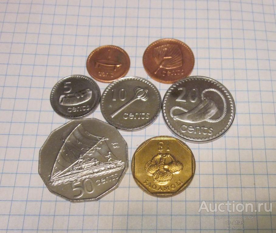 Фиджи набор 1998 - 2006 UNC 4182