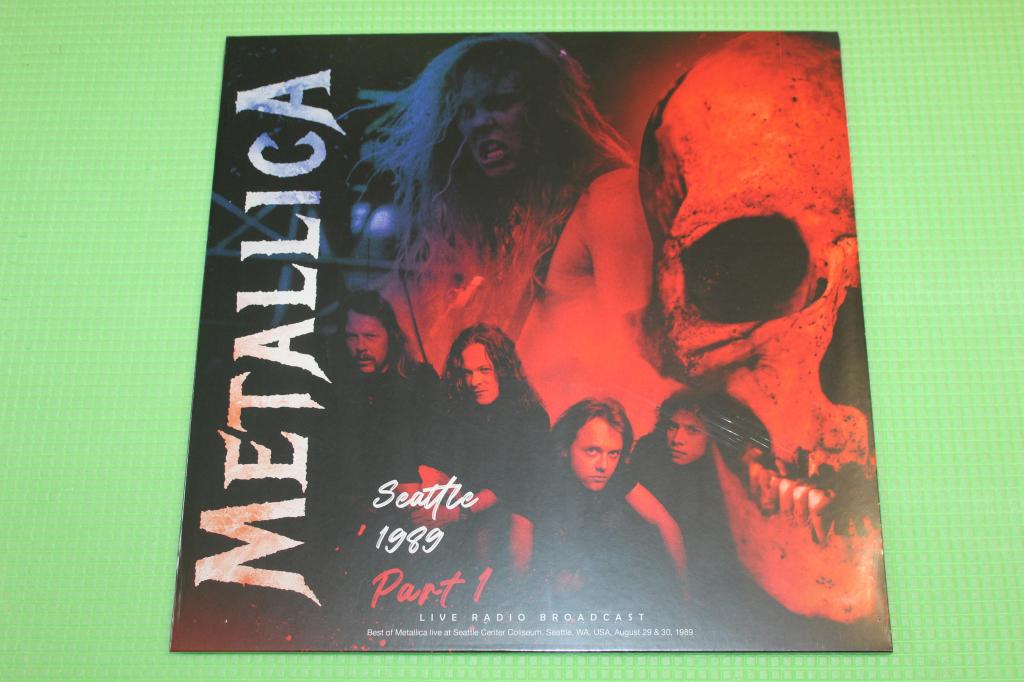 Metallica / Seatle 1989 Part 1 - Live Radio Broadcast 89 / EU LP