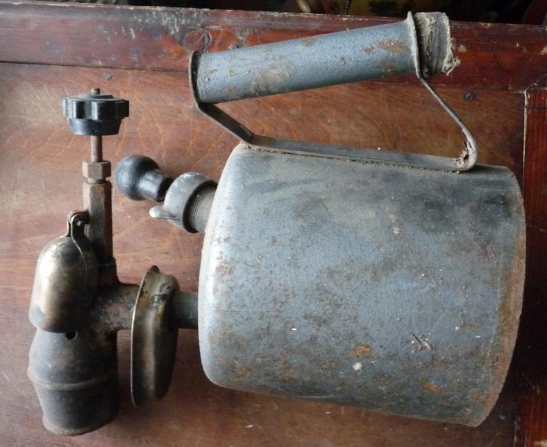 Паяльная лампа горелка клеймо завод имени Свердлова СССР