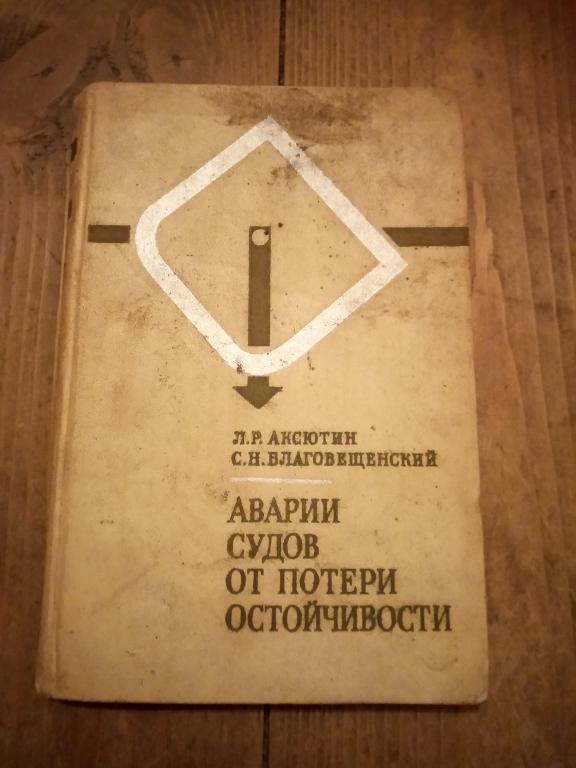 Книга  Аварии судов от потери остойчивости.