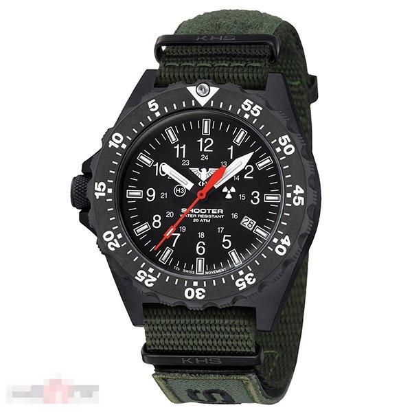 KHS Shooter MKII Automatik Uhr – NEOCARB® Gehäuse, Saphirglas, 200 M Wasserdicht (Field-Version)