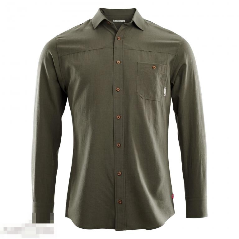 Свитер женский Aclima LeisureWool Woven Wool Shirt ranger green /// Размер: S --- Арт. 40595 