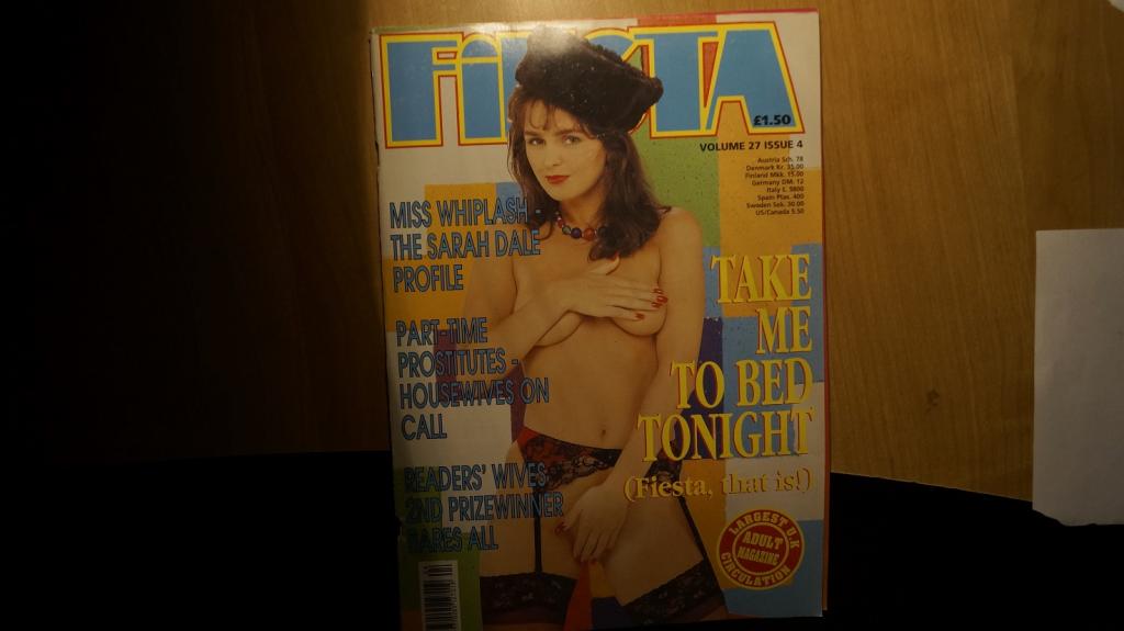Журнал Fiesta Англия 18+ Девушки НЮ 1990-е