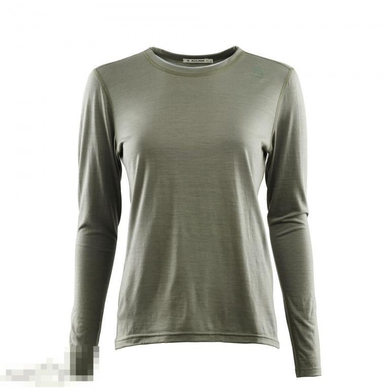 Лонгслив Aclima Long Sleeve Ladies LightWool Undershirt ranger green /// Размер: S --- Арт. 40569 